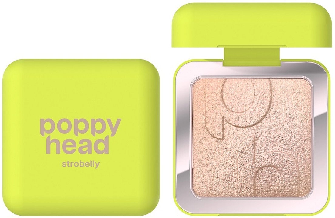 POPPY HEAD_Strobelly Baked Highlighter baked face