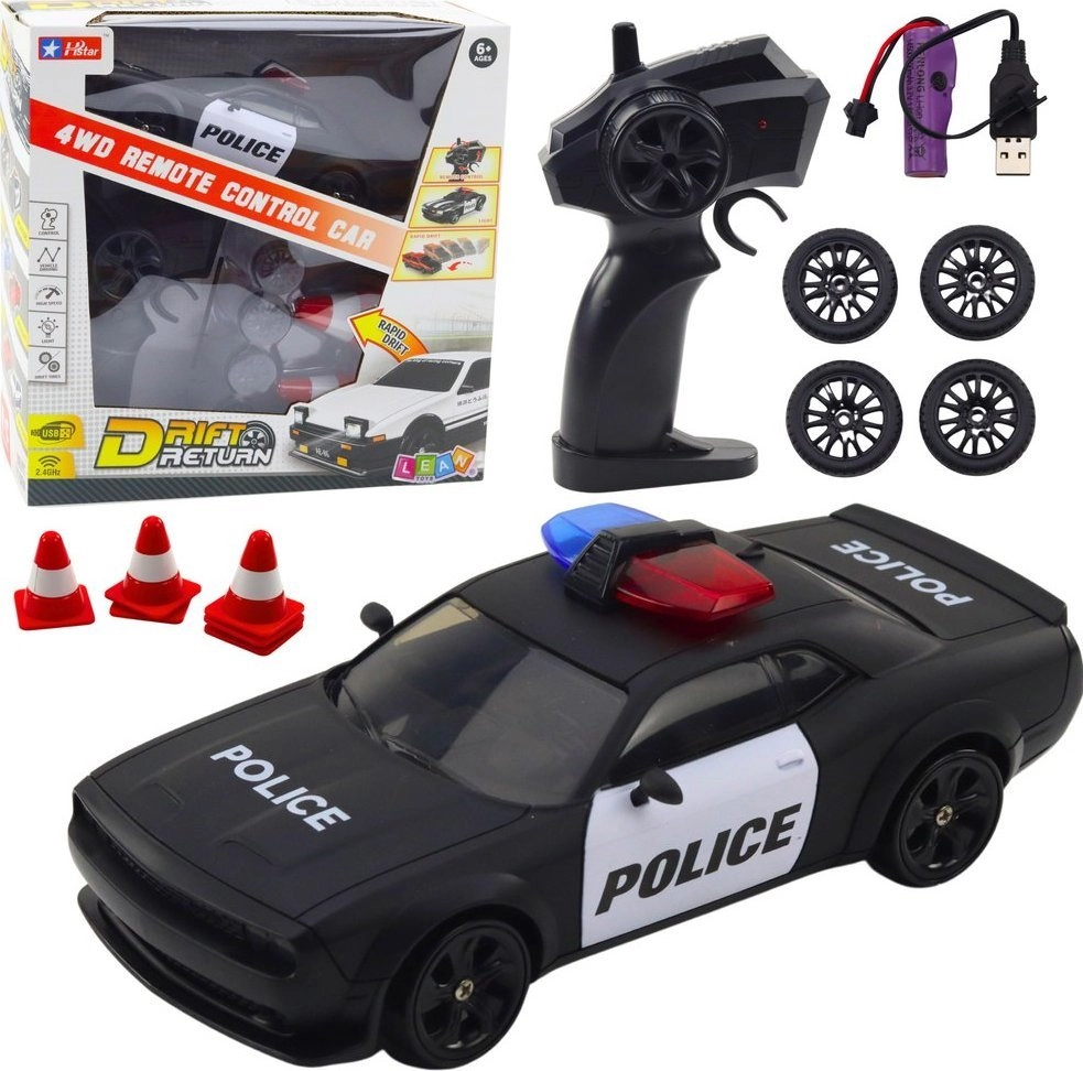 Sports Drift Car Replaceable Wheels Remote