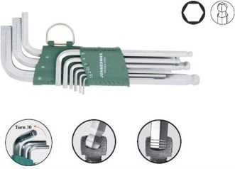 Jonnesway Set of hex Allen keys