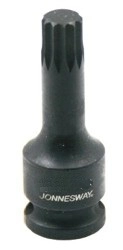 Jonnesway Spline impact shank socket 1/2``