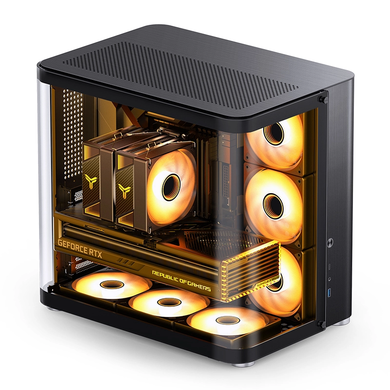 Jonsbo TK-2 2.0 Midi Tower Melns