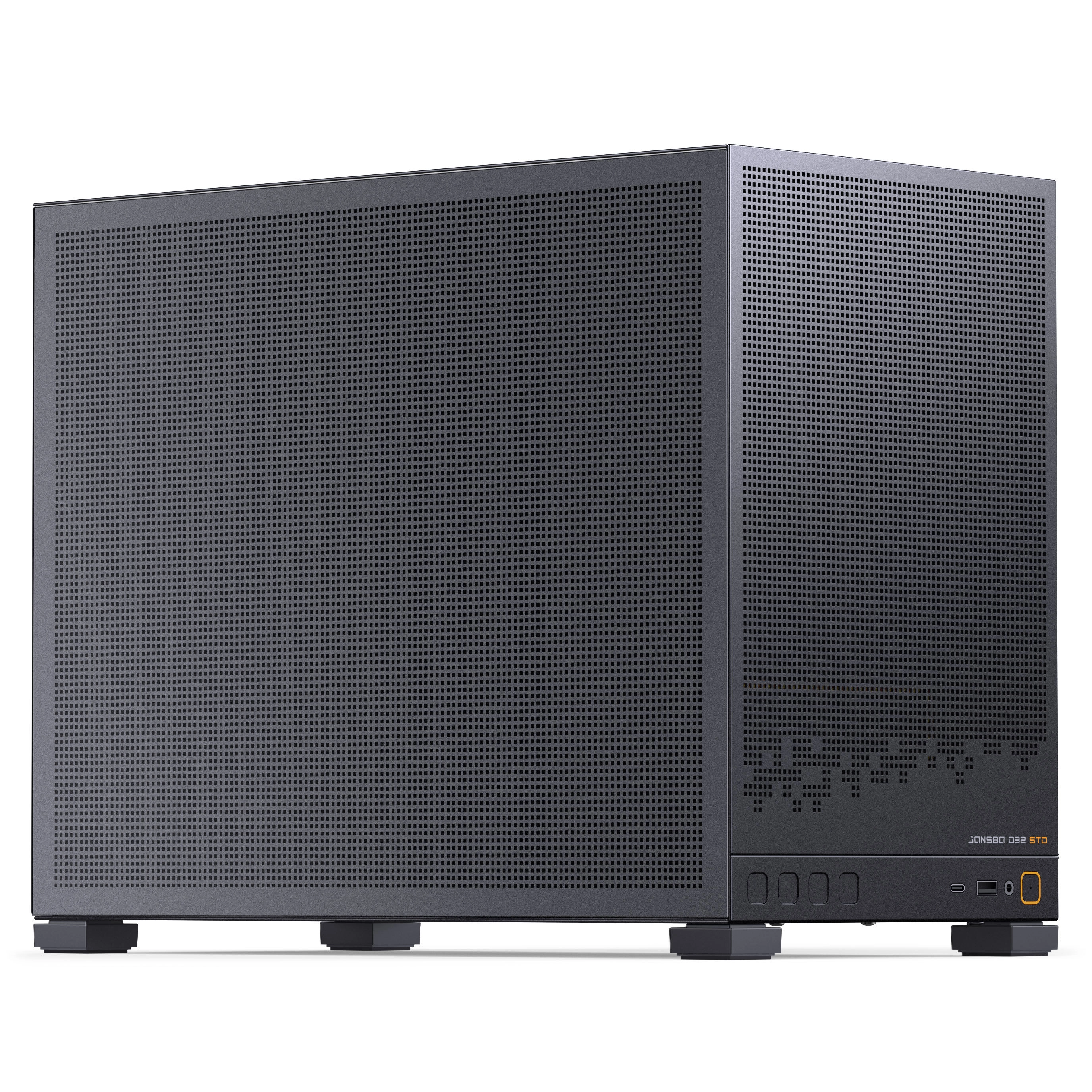 Jonsbo D32 STD Mesh datora korpuss, mini korpuss, mATX - melns