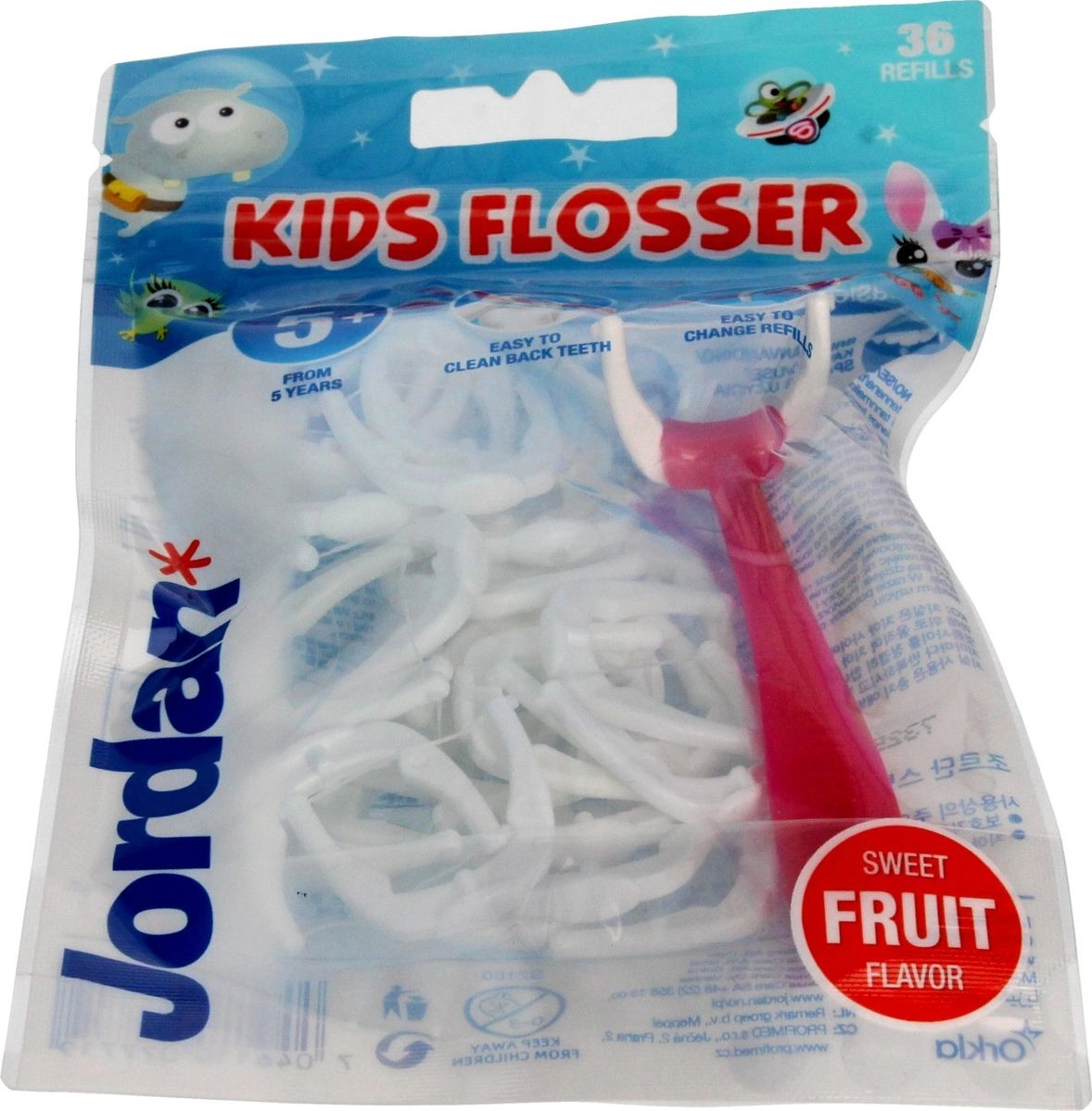 Jordan Jordan Kids Flosser Dental floss