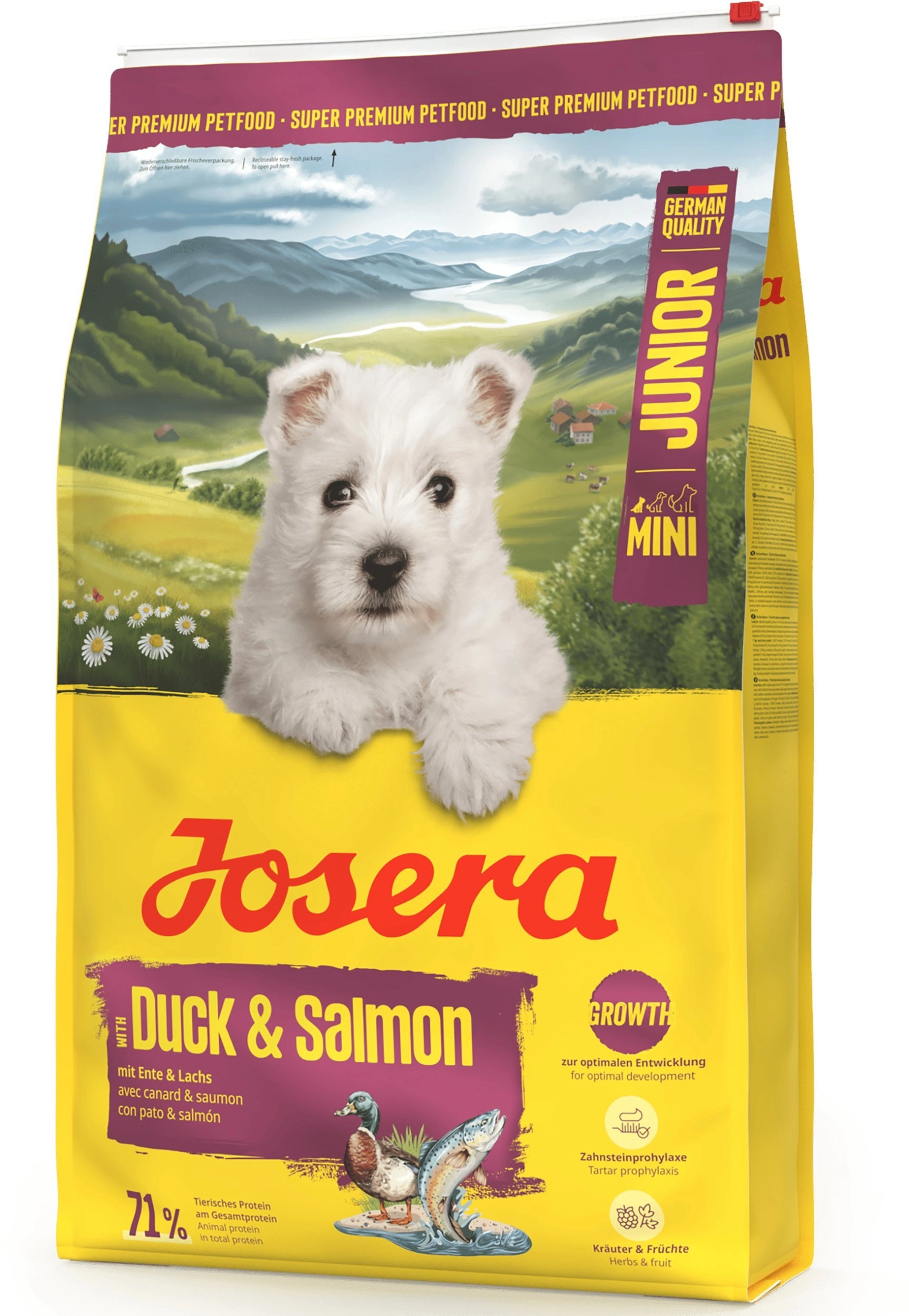 Josera Mini Junior DuckSalmon 3kg 4032254787617
