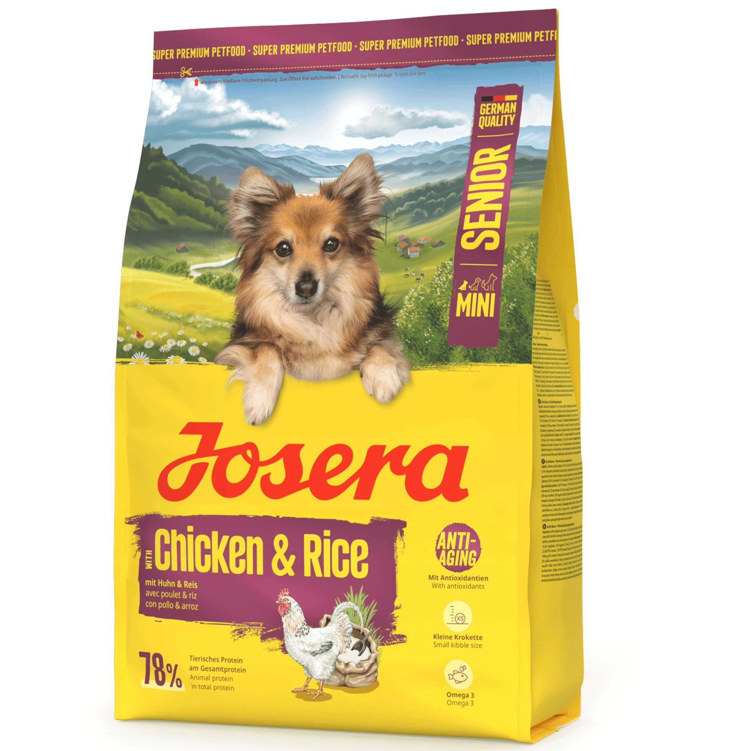 JOSERA Mini Senior Chicken  Rice -