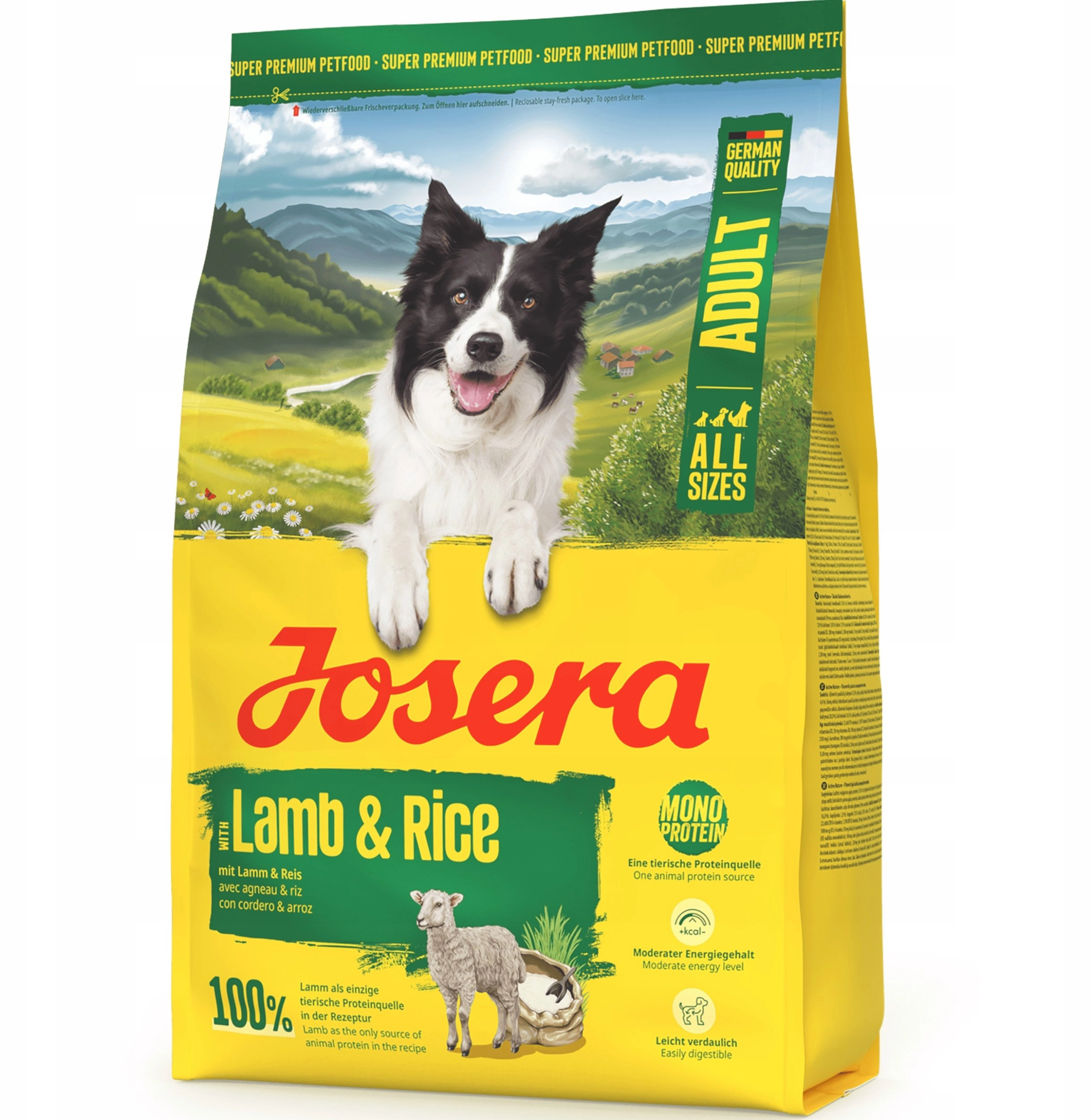_8193289 Josera Adult Lamb Rice 3kg