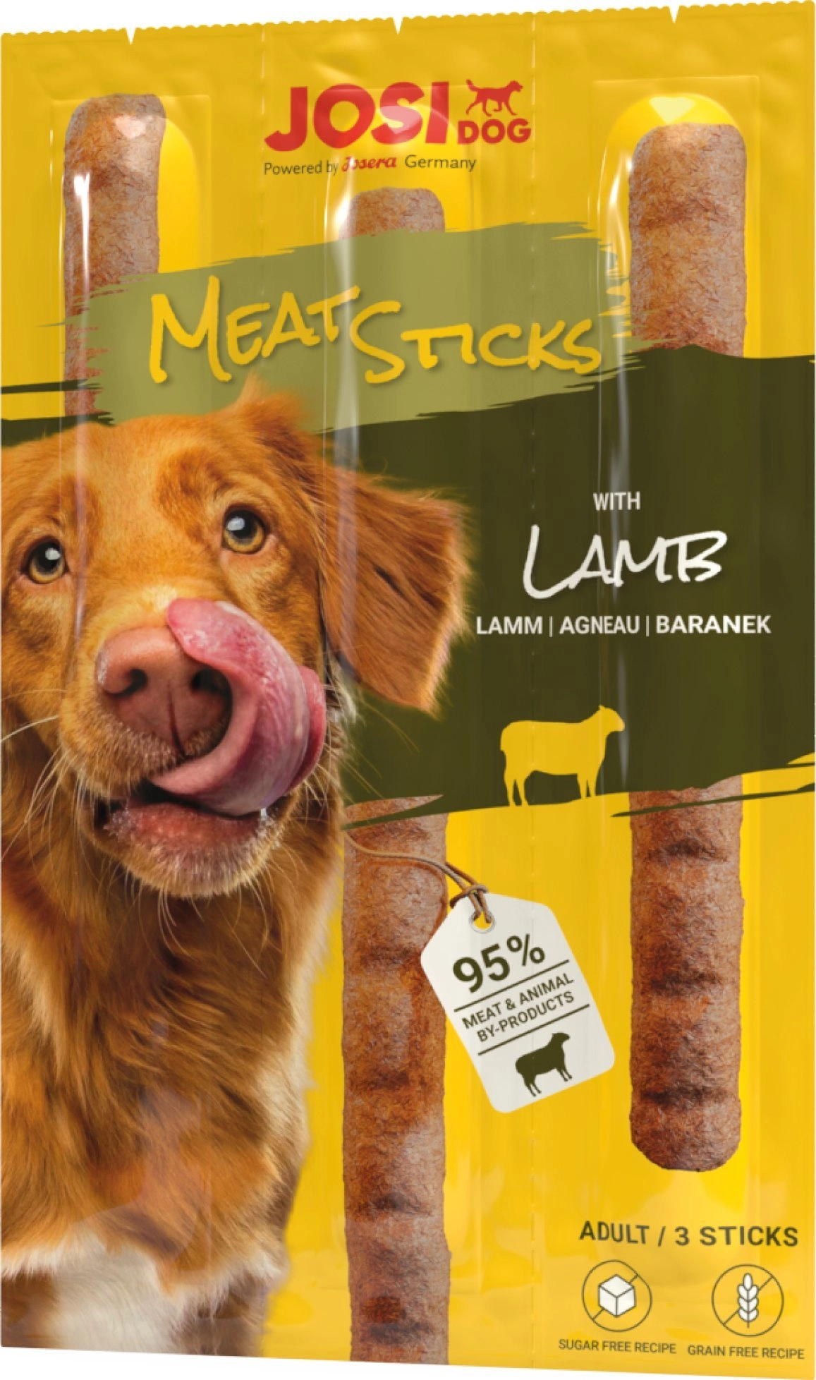 JosiDog Meat Sticks with lamb 33g