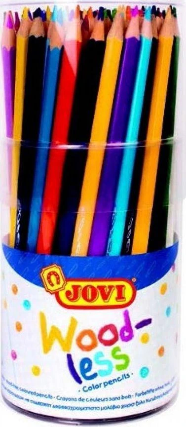Pieštukai JOVI Tube  84 vnt.  tribriauniai