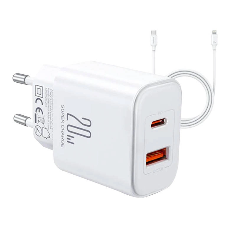 Fast dual-port charger 20W USB-C /