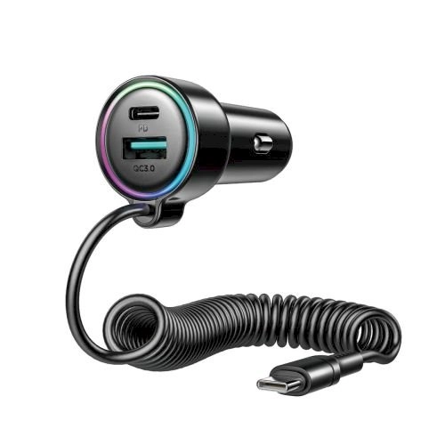 Joyroom JR-CL07 3in1 Car Charger 72W