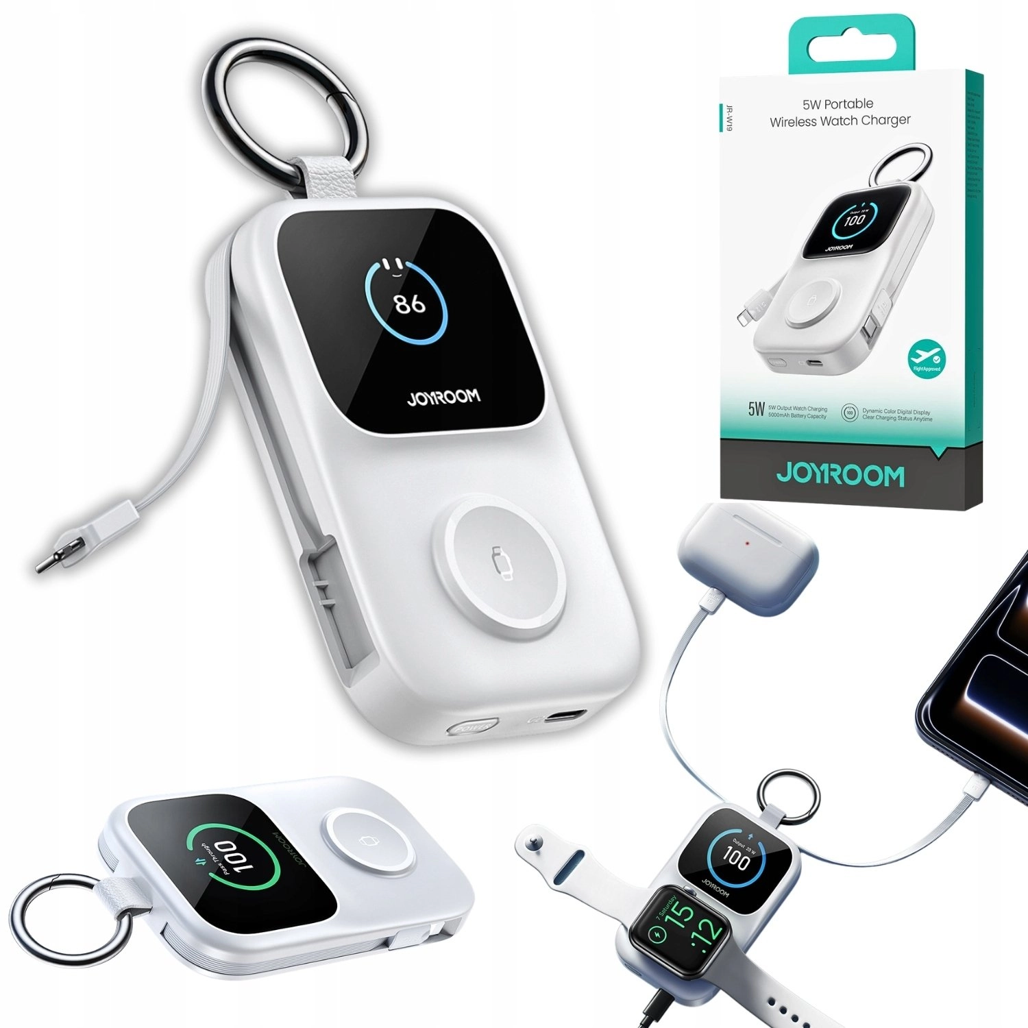 Joyroom JR-W19 5000mAh Powerbank with 5W