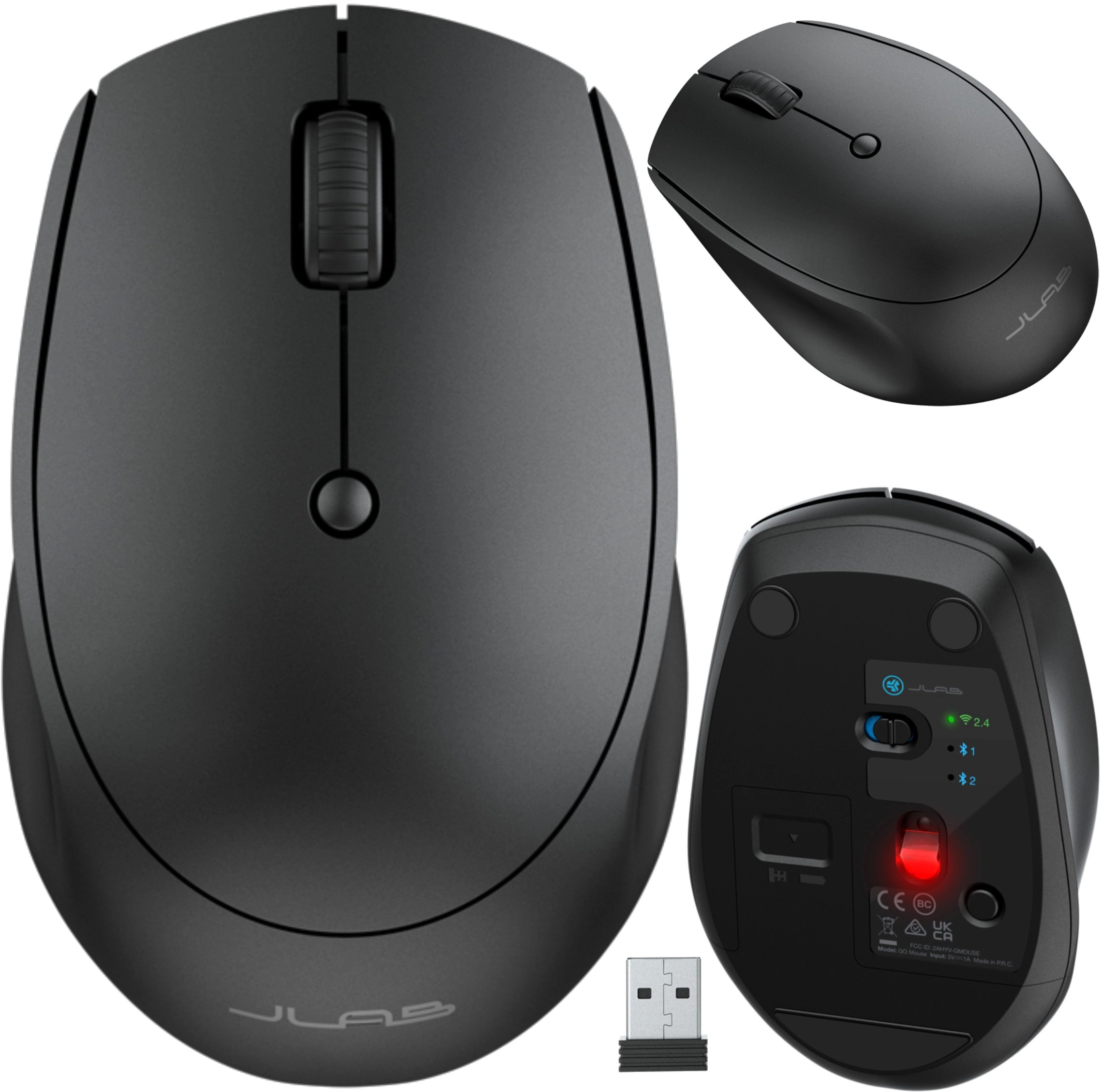Go Mouse- Black IEUMGOMOUSERBLK124 0812887017497 812887017497