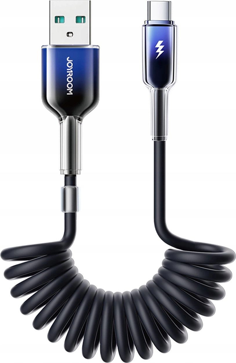 Kabel spiralny Joyroom S-A43 Crystal-Clear Series