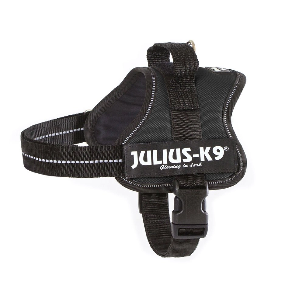 Julius-K9 Powerharness Mini/S Black Polyester Dog