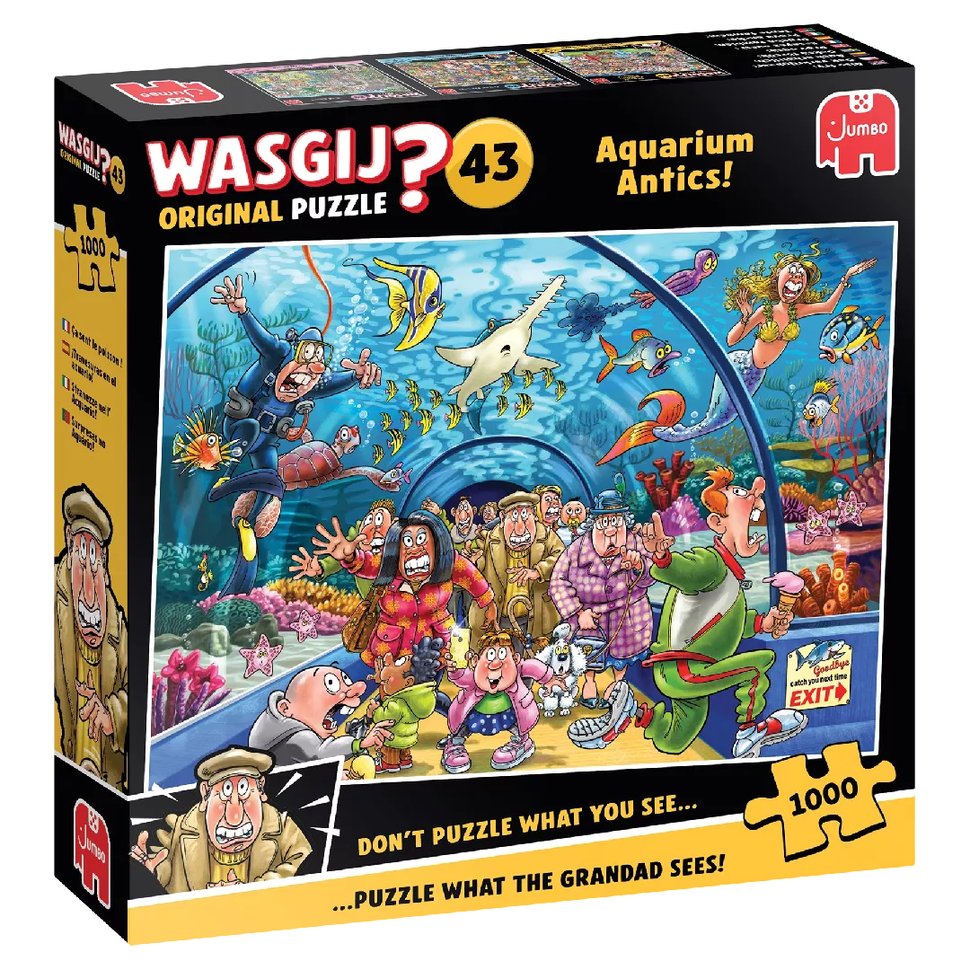 Wasgij - Original 43: Aquarium Antics