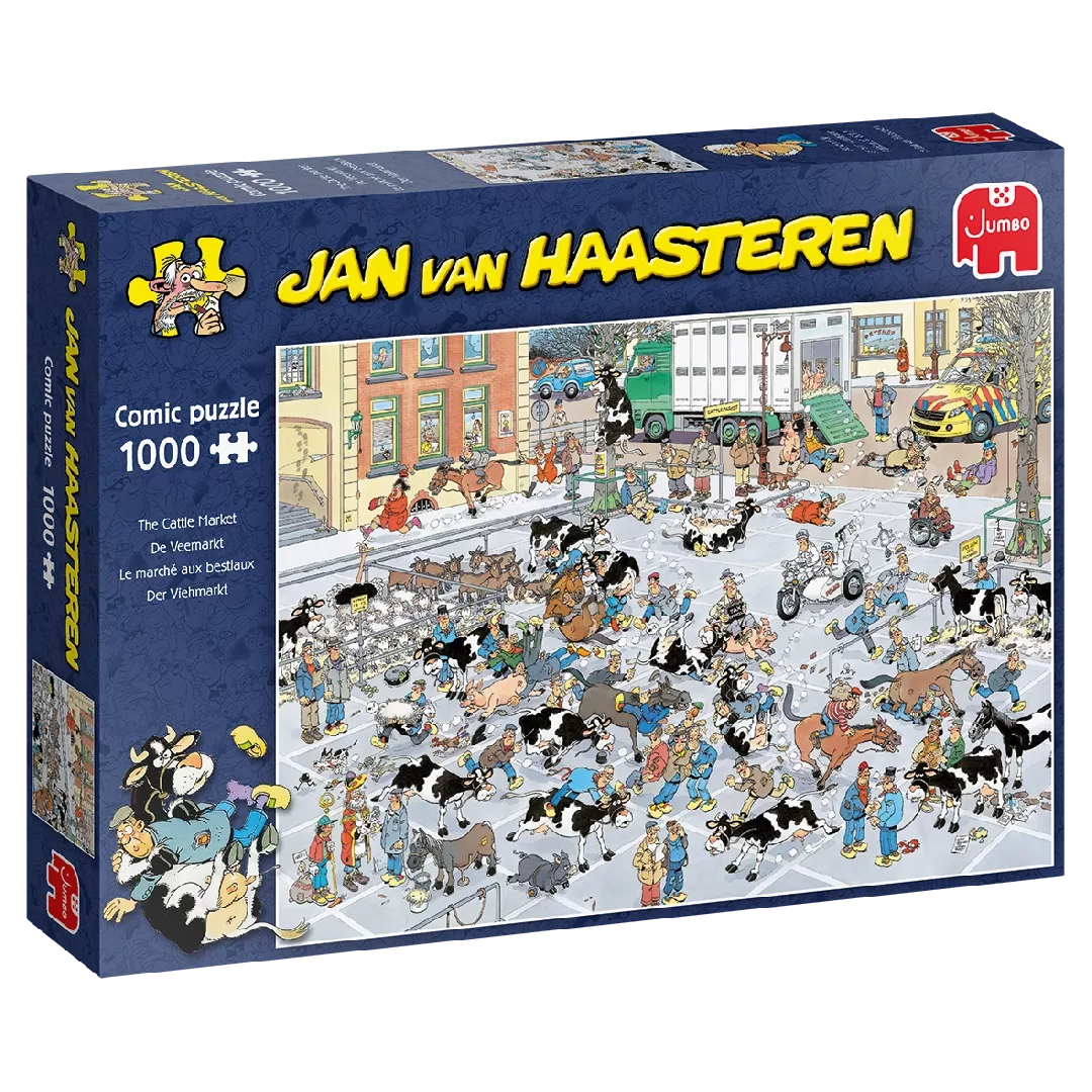 Jan van Haasteren The Cattle Market