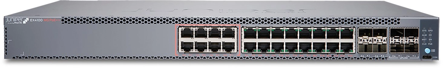Switch Juniper Networks EX4100 24-port Multi-gig