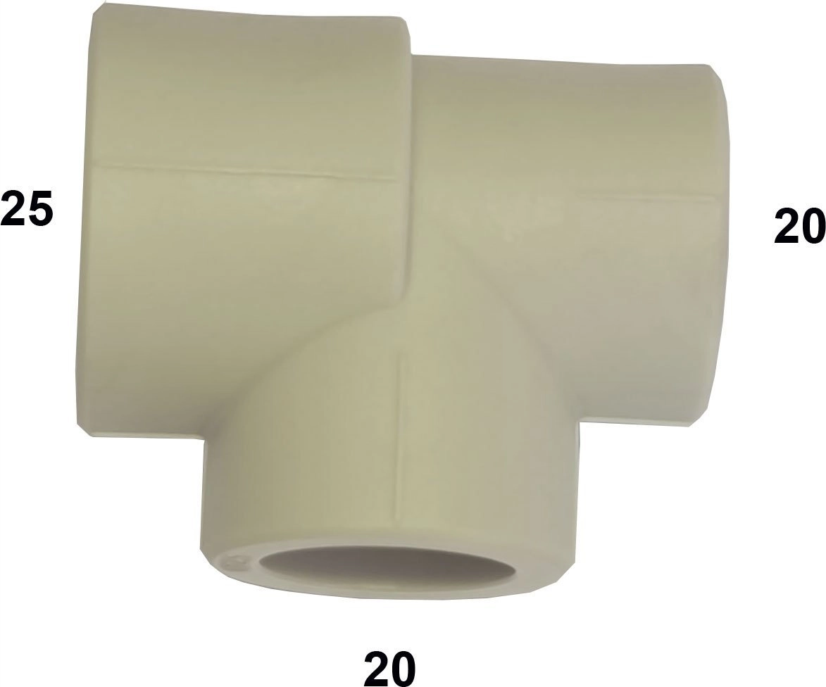 PP-R reducing tee - 25/20/20KAN-THERM 1209260012