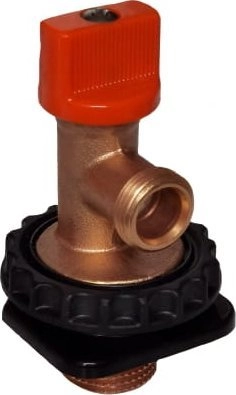 KAN-therm JOMO BRASS SHUT-OFF VALVE WITH