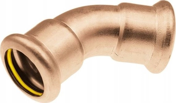 Kolano 45° Copper Gas - 18