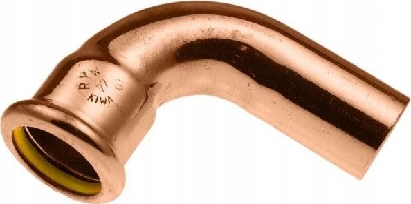 Nipple elbow 90° Copper Gas -