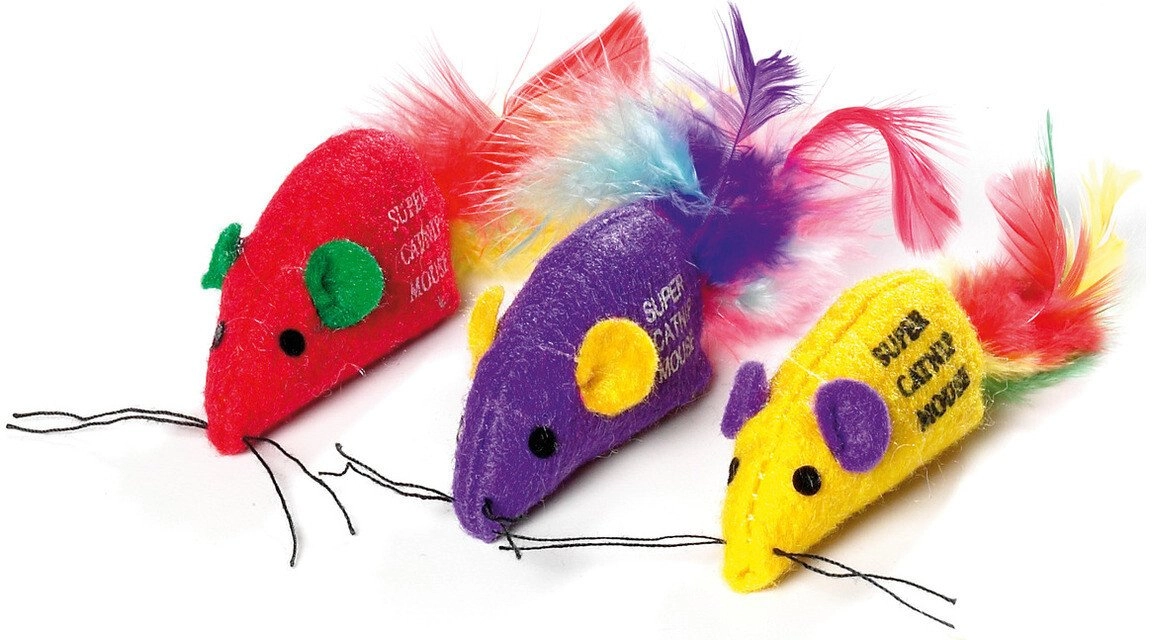 CAT TOY SUPER MOUSE ASS 6
