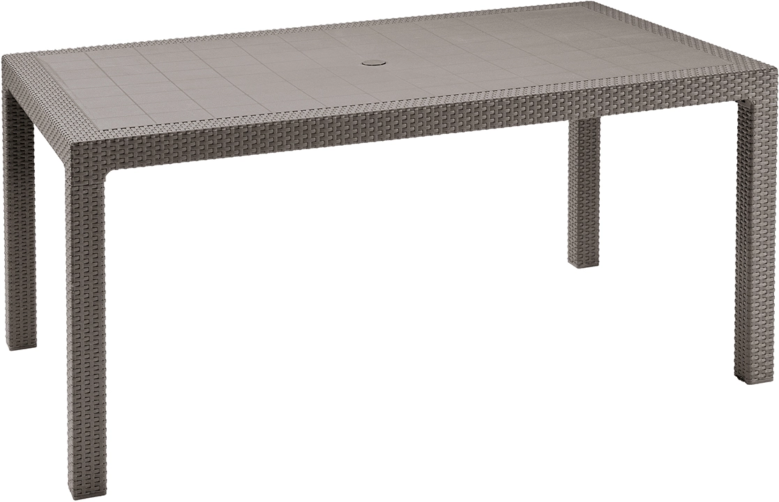 Allibert MELODY poly rattan garden table