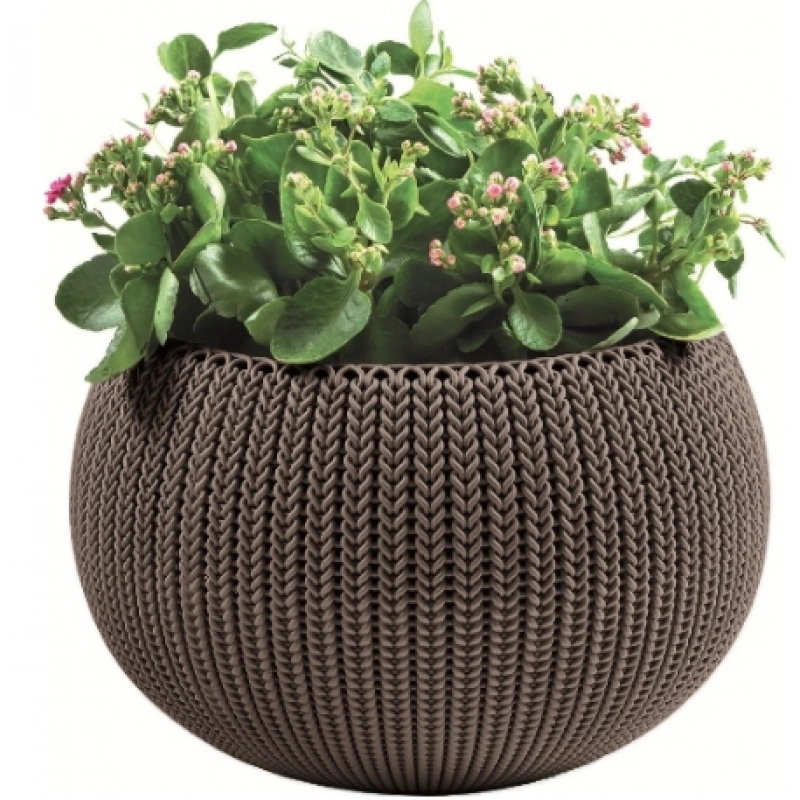 Keter COZIES KNIT flower pot -