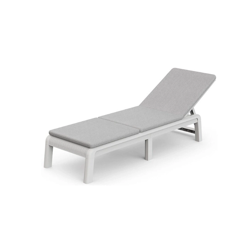 Sun lounger Atlas with cushion light