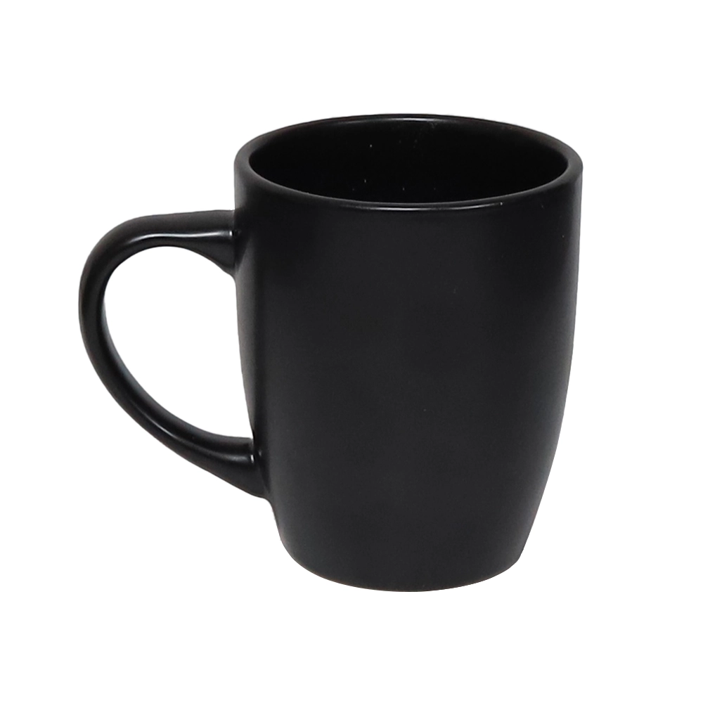 Krūze keramiska Trone 350ml matēti melna