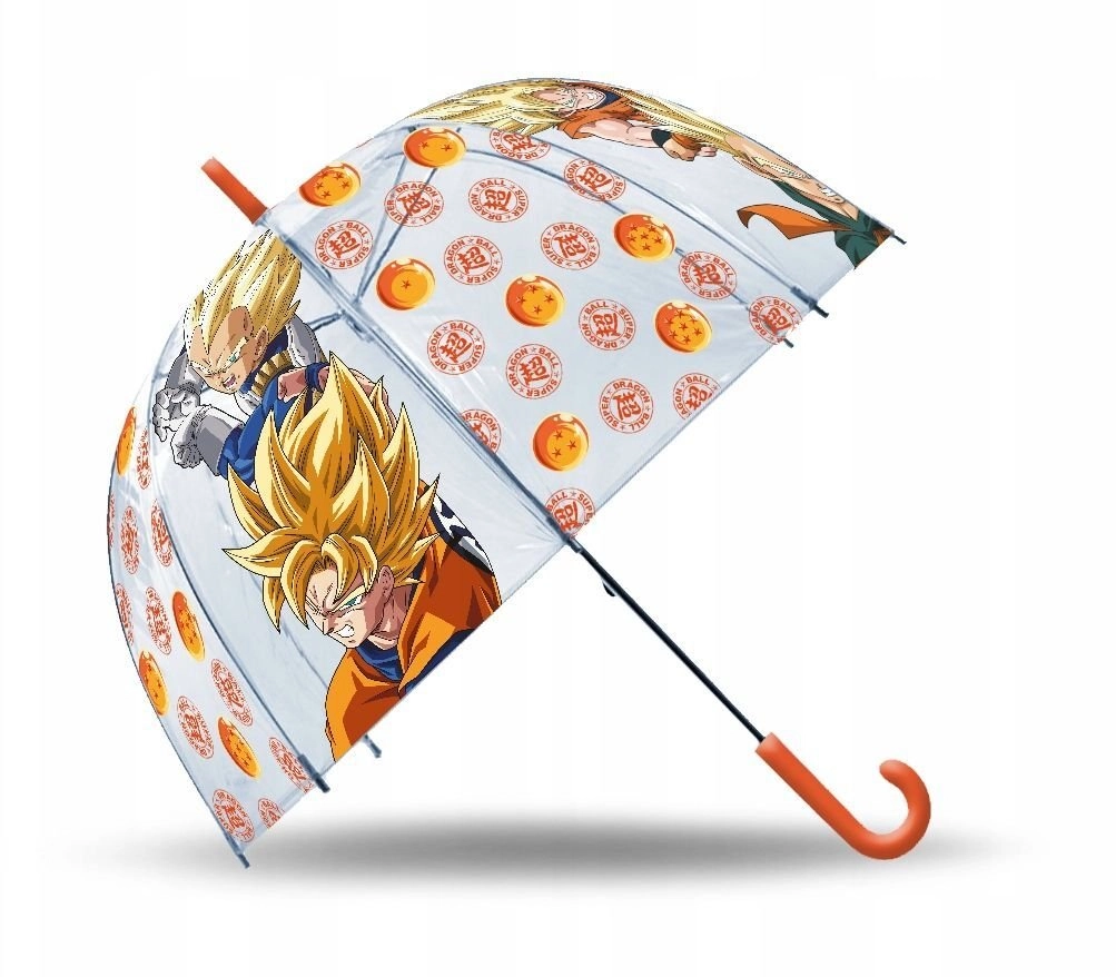 Manual umbrella transparent 46cm dragon ball