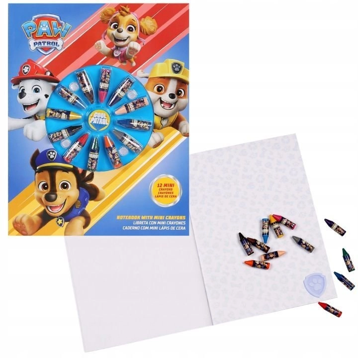 KIDS Paw Patrol Coloring Set Notebook