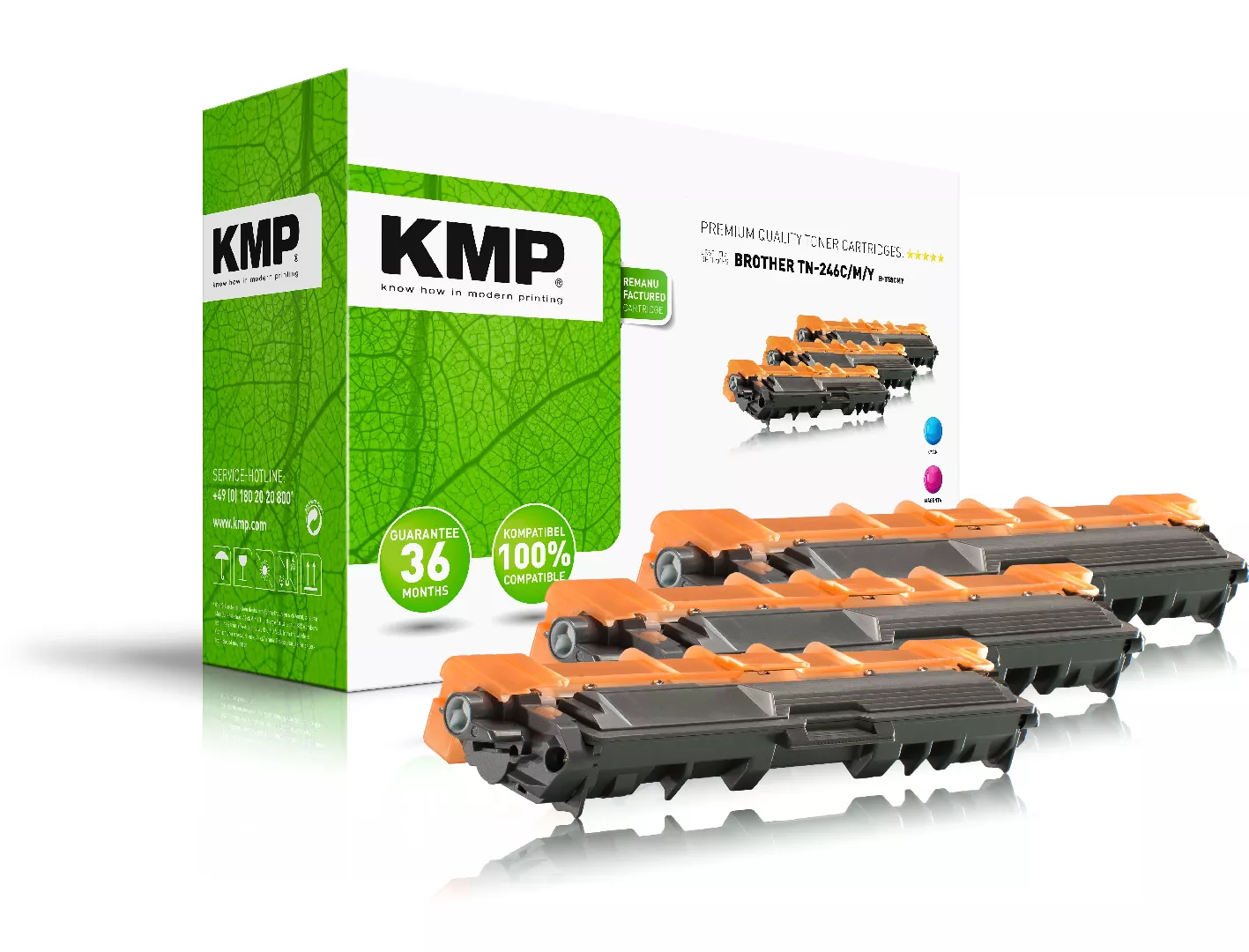 KMP B-T58CMY toner cartridge 3 pc(s)