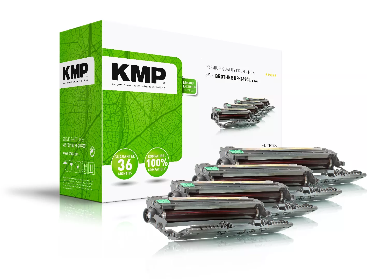 KMP B-DR32 toner cartridge 4 pc(s)