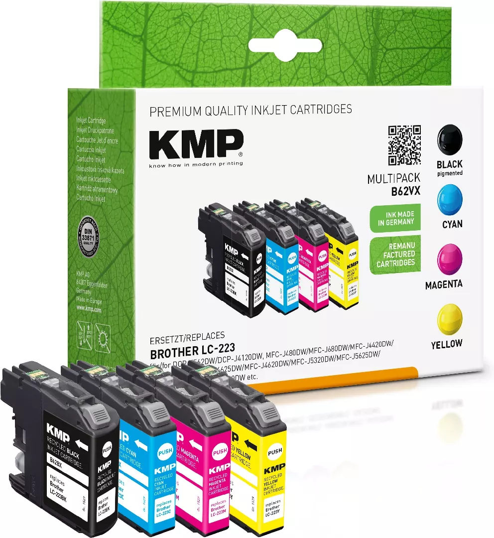 KMP B62VX ink cartridge 4 pc(s)