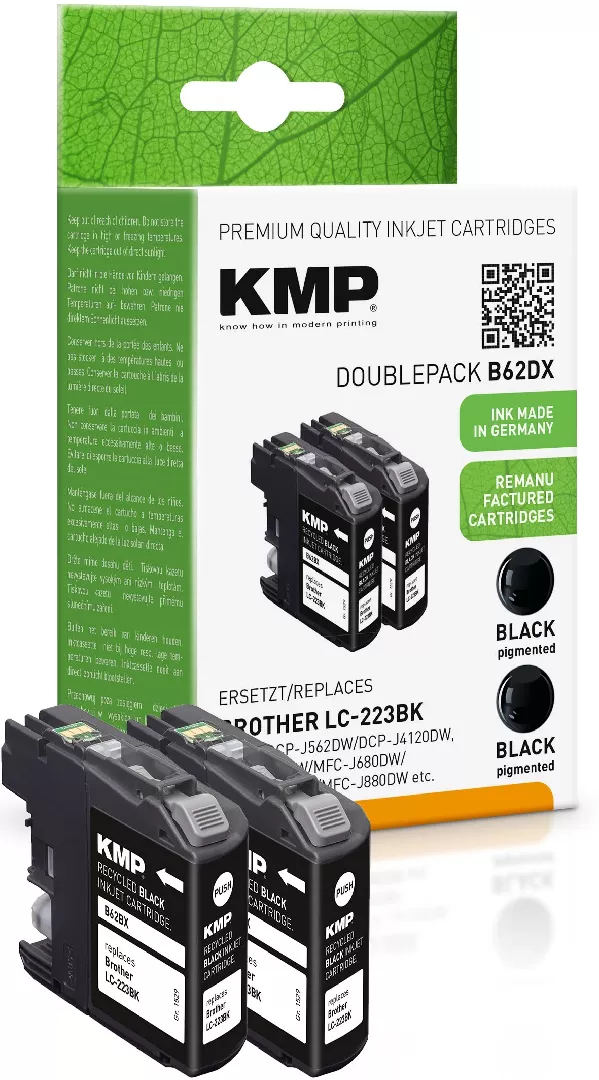 KMP B62DX ink cartridge 2 pc(s)