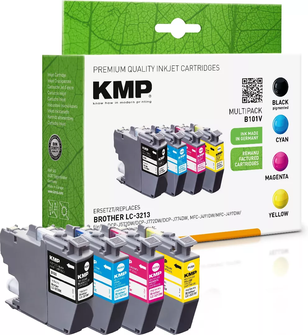 KMP B101V ink cartridge 4 pc(s)