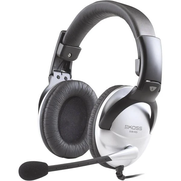 Koss Headphones SB45 Wired On-Ear Microphone