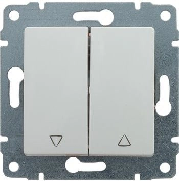 KOS Vena blind button white (510418)