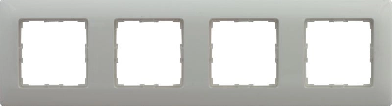 KOS Vena quadruple frame white (510484)