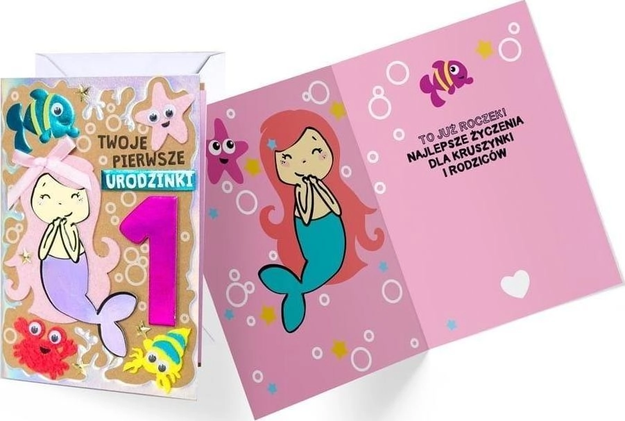 Pass B6 FR-021 One-year-old mermaid 418455