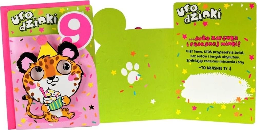Pass B6 DK-802 Birthday 9 panther