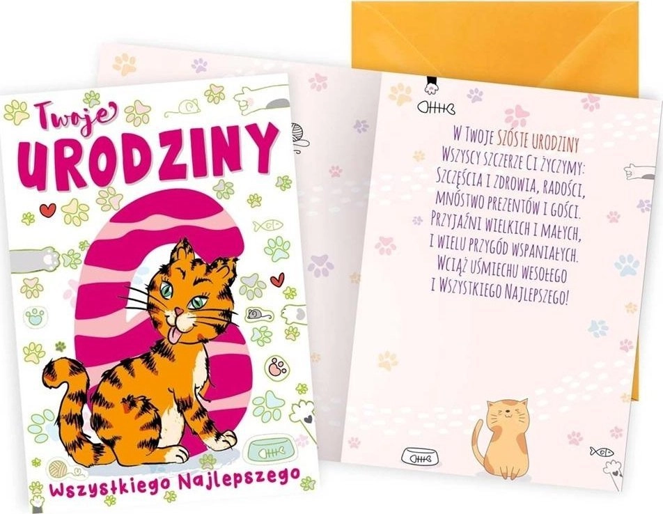 Ticket B6 Birthday 6 kitties 497900