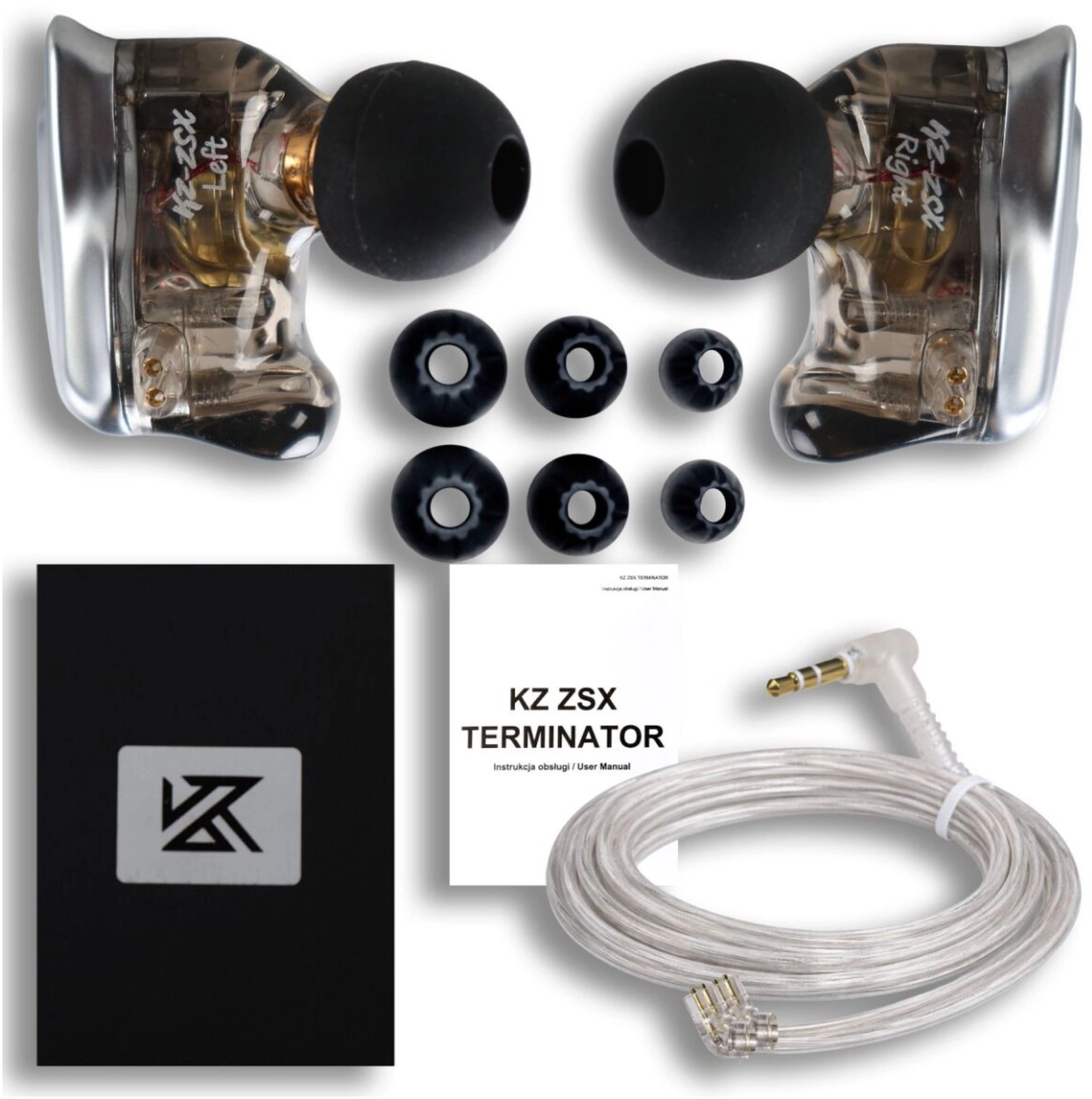 KZ ZSX TERMINATOR closed in-ear headphones