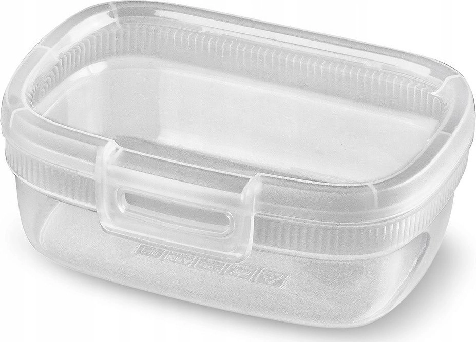 Particle storage container rectangular 0.4L