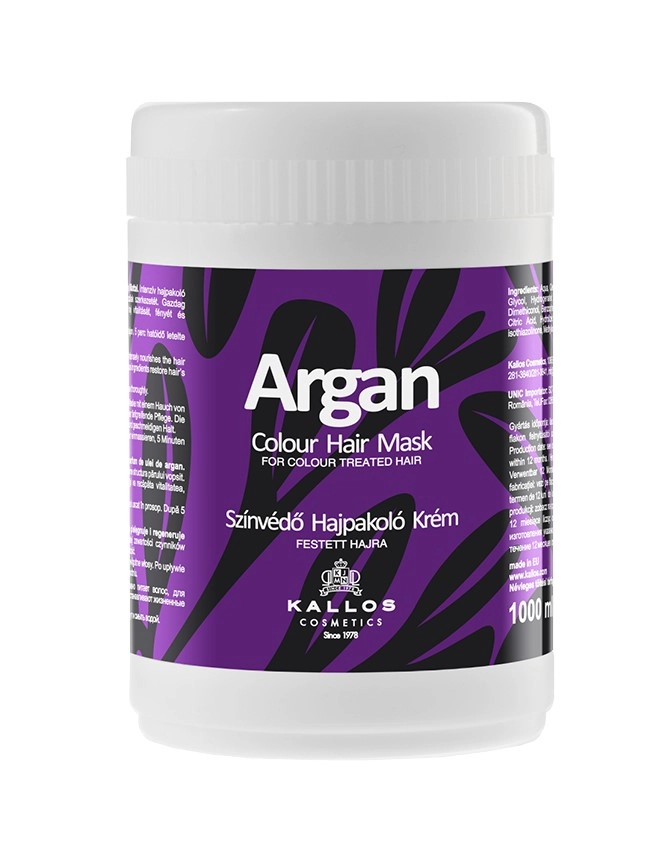 Kallos Argan Colour 1000ml hair mask