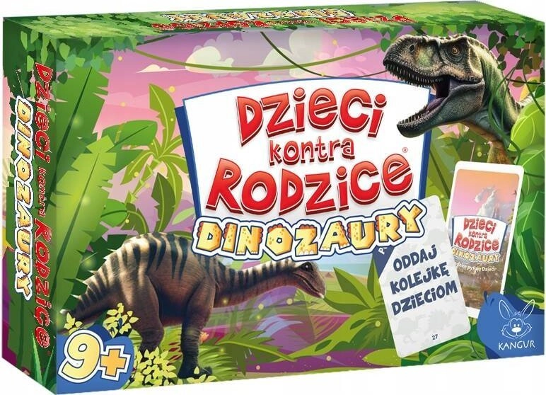 Kangaroo Children vs. parents game Dinosaurs