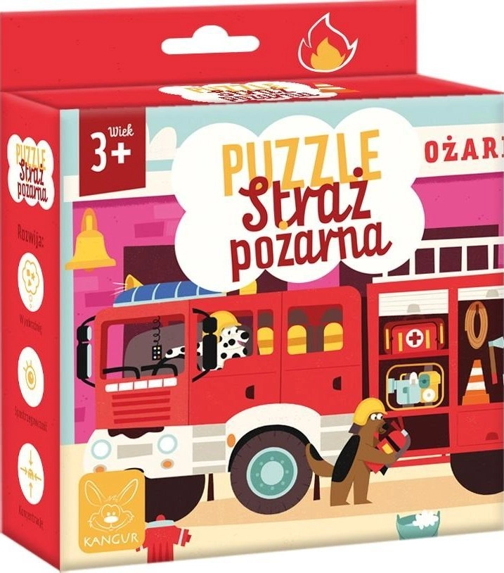 Kangaroo Puzzle Fire Department 3+ 41565