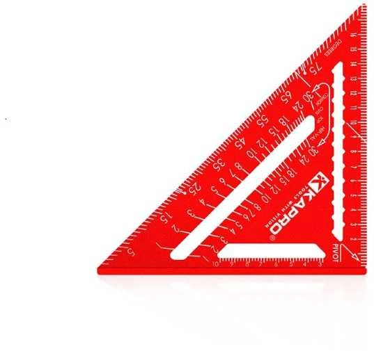 Aluminum triangle Kapro 446 180 mm