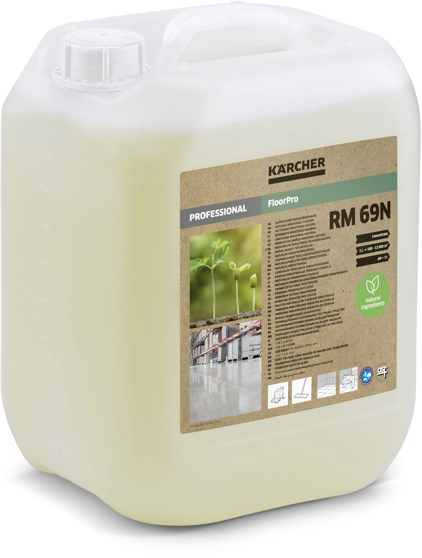 Karcher NATURAL INDUSTRIAL FLOOR PRO CLEANER